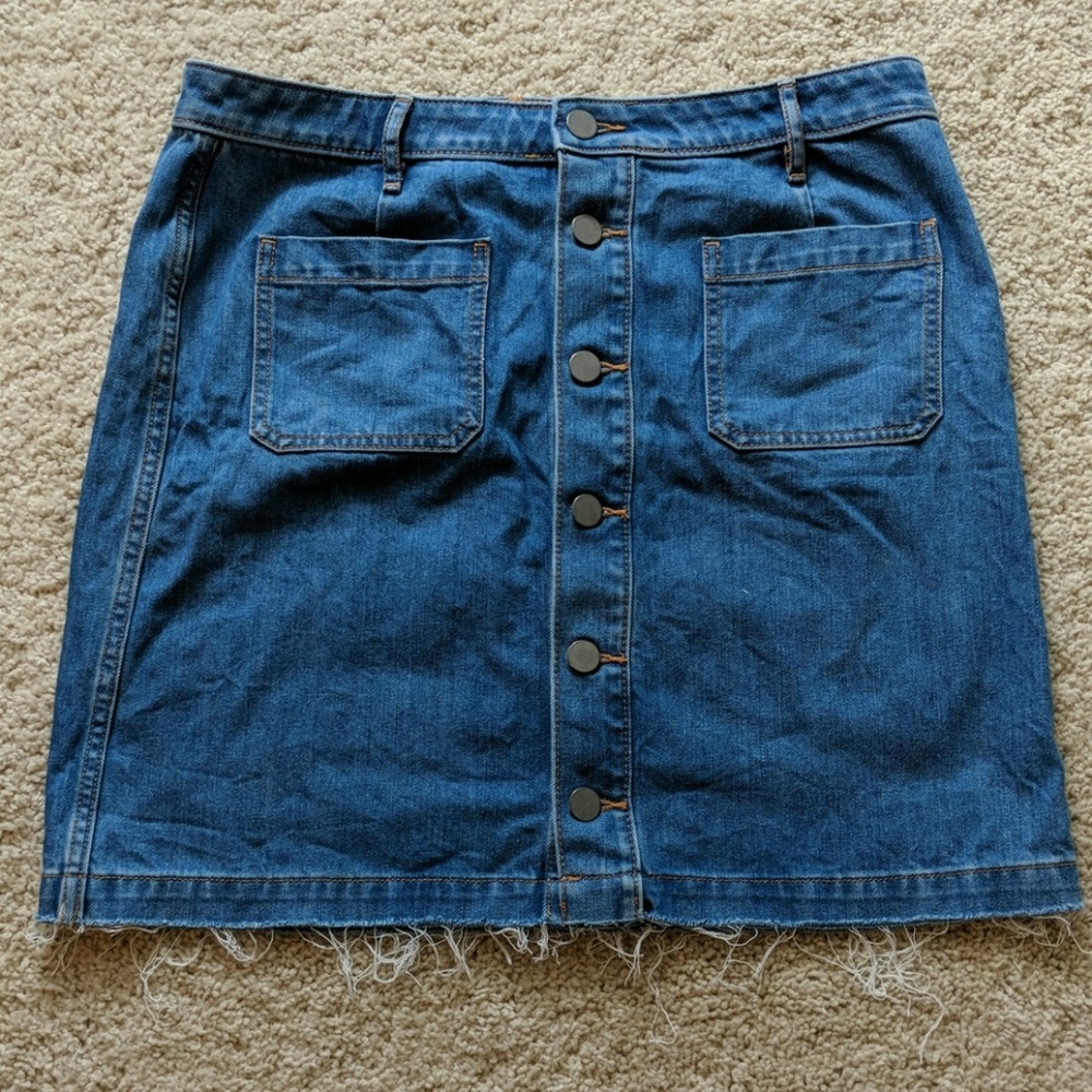 Denim skirt